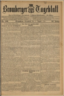 Bromberger Tageblatt. J. 36, 1912, nr 192