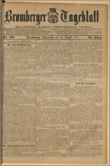 Bromberger Tageblatt. J. 36, 1912, nr 196