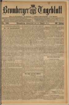 Bromberger Tageblatt. J. 36, 1912, nr 198