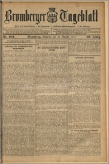 Bromberger Tageblatt. J. 36, 1912, nr 199
