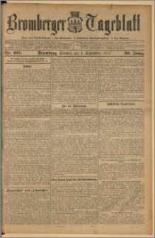 Bromberger Tageblatt. J. 36, 1912, nr 205