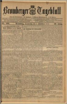 Bromberger Tageblatt. J. 36, 1912, nr 208
