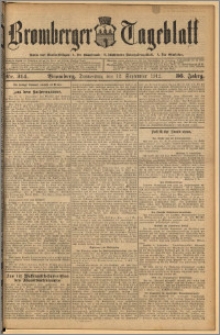 Bromberger Tageblatt. J. 36, 1912, nr 214