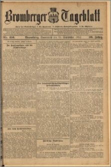 Bromberger Tageblatt. J. 36, 1912, nr 216