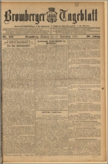 Bromberger Tageblatt. J. 36, 1912, nr 217