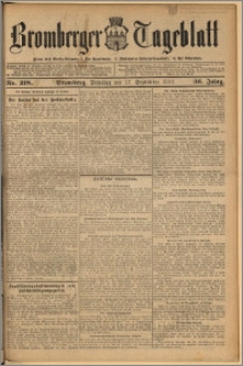 Bromberger Tageblatt. J. 36, 1912, nr 218