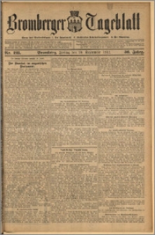 Bromberger Tageblatt. J. 36, 1912, nr 221