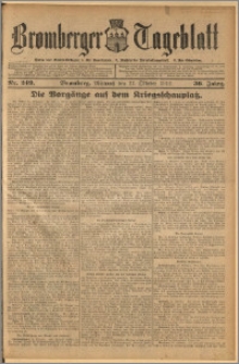 Bromberger Tageblatt. J. 36, 1912, nr 249