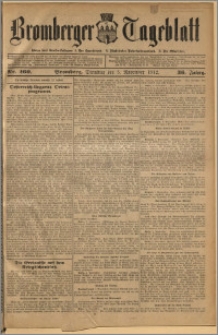 Bromberger Tageblatt. J. 36, 1912, nr 260