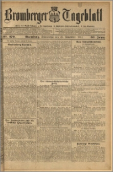 Bromberger Tageblatt. J. 36, 1912, nr 279