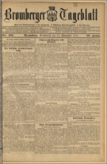 Bromberger Tageblatt. J. 36, 1912, nr 281
