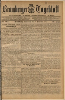 Bromberger Tageblatt. J. 36, 1912, nr 285