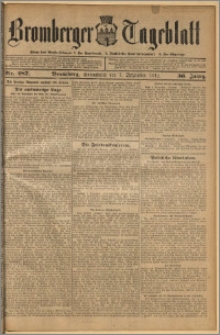 Bromberger Tageblatt. J. 36, 1912, nr 287