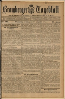 Bromberger Tageblatt. J. 36, 1912, nr 294