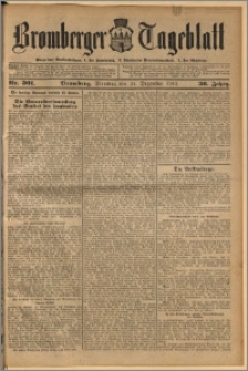 Bromberger Tageblatt. J. 36, 1912, nr 301
