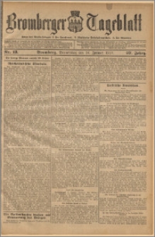 Bromberger Tageblatt. J. 37, 1913, nr 13
