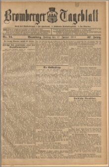 Bromberger Tageblatt. J. 37, 1913, nr 14