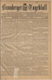 Bromberger Tageblatt. J. 37, 1913, nr 15