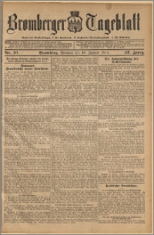 Bromberger Tageblatt. J. 37, 1913, nr 16