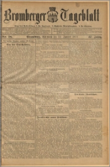 Bromberger Tageblatt. J. 37, 1913, nr 18