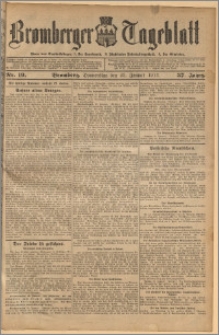 Bromberger Tageblatt. J. 37, 1913, nr 19