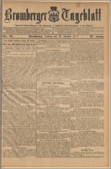Bromberger Tageblatt. J. 37, 1913, nr 20