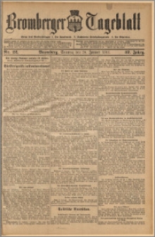 Bromberger Tageblatt. J. 37, 1913, nr 22