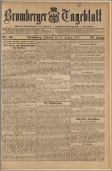 Bromberger Tageblatt. J. 37, 1913, nr 24