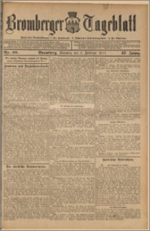 Bromberger Tageblatt. J. 37, 1913, nr 28