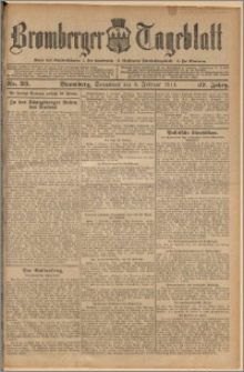 Bromberger Tageblatt. J. 37, 1913, nr 33