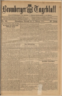 Bromberger Tageblatt. J. 37, 1913, nr 36