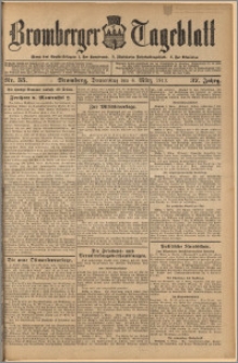 Bromberger Tageblatt. J. 37, 1913, nr 55
