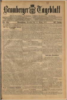 Bromberger Tageblatt. J. 37, 1913, nr 65