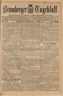 Bromberger Tageblatt. J. 37, 1913, nr 70