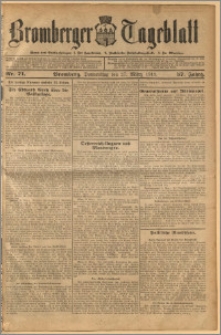 Bromberger Tageblatt. J. 37, 1913, nr 71