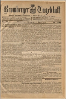Bromberger Tageblatt. J. 37, 1913, nr 82