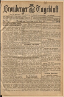Bromberger Tageblatt. J. 37, 1913, nr 83