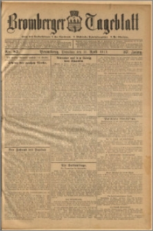 Bromberger Tageblatt. J. 37, 1913, nr 87