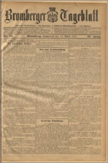 Bromberger Tageblatt. J. 37, 1913, nr 91