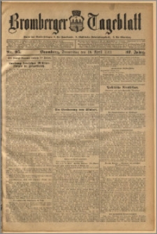 Bromberger Tageblatt. J. 37, 1913, nr 95