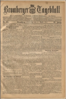 Bromberger Tageblatt. J. 37, 1913, nr 96
