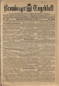Bromberger Tageblatt. J. 37, 1913, nr 110