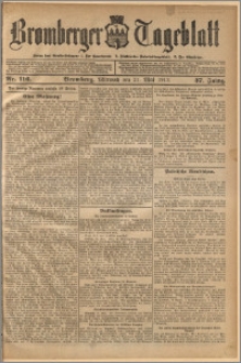 Bromberger Tageblatt. J. 37, 1913, nr 116