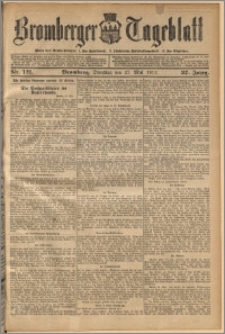 Bromberger Tageblatt. J. 37, 1913, nr 121