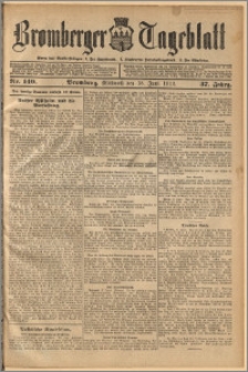 Bromberger Tageblatt. J. 37, 1913, nr 140