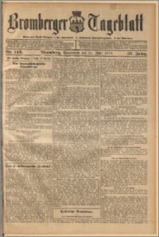 Bromberger Tageblatt. J. 37, 1913, nr 143