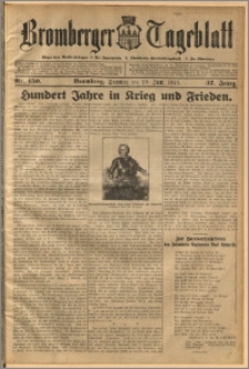 Bromberger Tageblatt. J. 37, 1913, Nr150