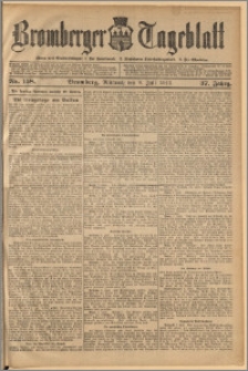 Bromberger Tageblatt. J. 37, 1913, nr 158