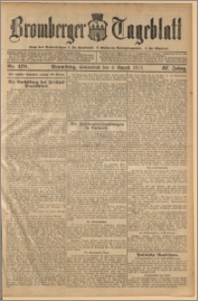 Bromberger Tageblatt. J. 37, 1913, nr 179