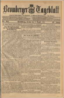 Bromberger Tageblatt. J. 37, 1913, nr 184